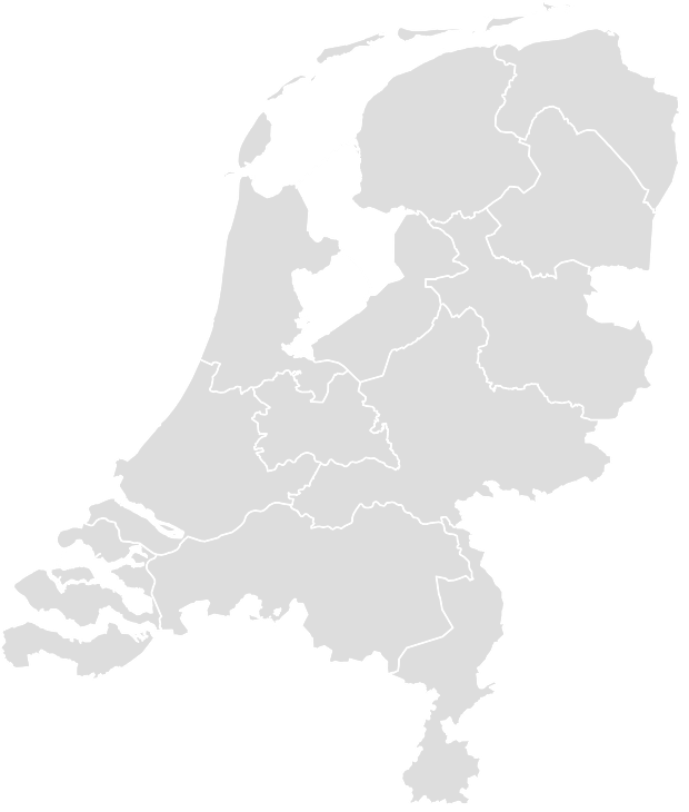 Kaart van Nederland